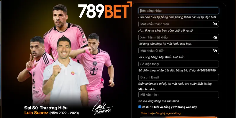 Quy trình Đăng Ký 789bet chi tiết